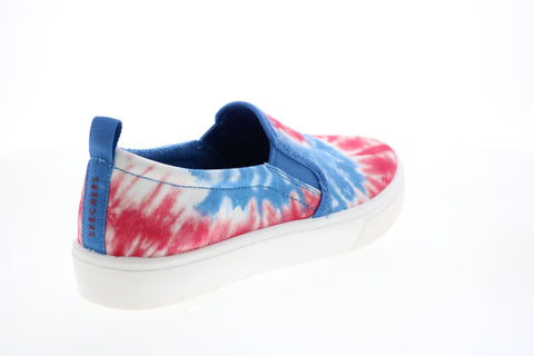 Skechers Poppy Hippie Hype 155082 Womens White Red Lifestyle Sneakers Shoes 