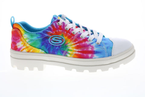 Skechers Roadies Berkeley Blocks 155092 Womens White Lifestyle Sneakers Shoes