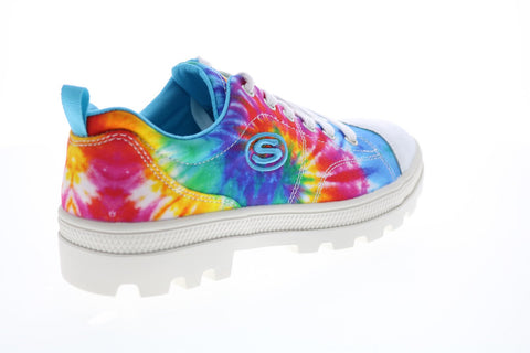 Skechers Roadies Berkeley Blocks 155092 Womens White Lifestyle Sneakers Shoes