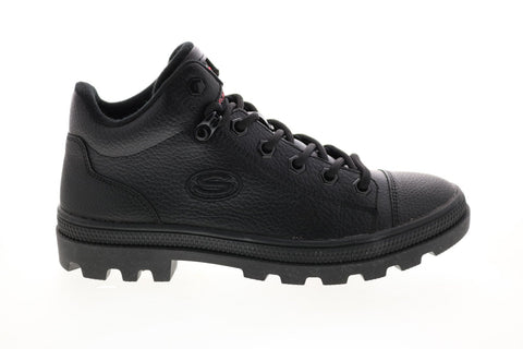 Skechers Street Roadies Urban Hikes Womens Black Athletic Hiking Shoes 