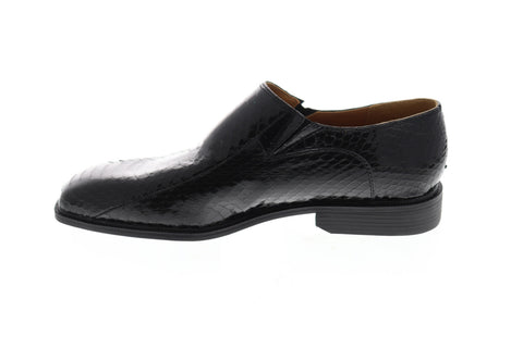 Giorgio Brutini Felix 155211 Mens Black Leather Low Top Casual Loafers Shoes