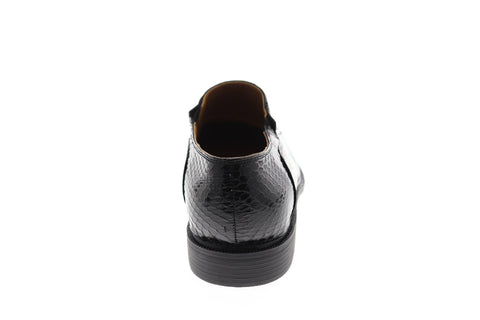 Giorgio Brutini Felix 155211 Mens Black Leather Low Top Casual Loafers Shoes