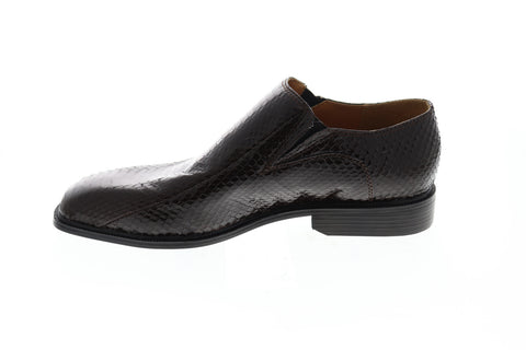 Giorgio Brutini Felix 155212 Mens Brown Leather Low Top Casual Loafers Shoes