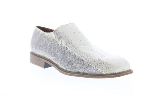Giorgio Brutini Felix 155219-2 Mens Beige Wide Loafers & Slip Ons Casual Shoes