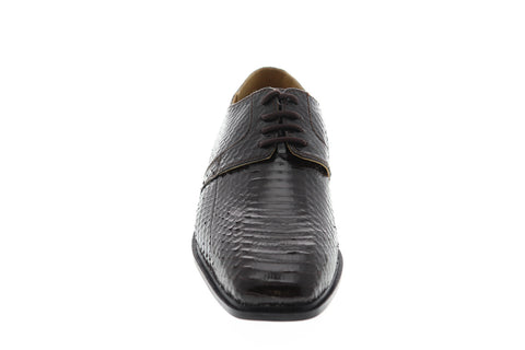 Giorgio Brutini Slaton 155222 Mens Brown Low Top Lace Up Plain Toe Oxfords Shoes