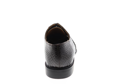 Giorgio Brutini Slaton 155222 Mens Brown Low Top Lace Up Plain Toe Oxfords Shoes