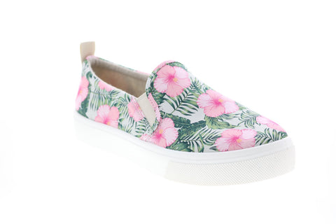 Skechers Poppy Tropic'Gal 155318 Womens Green Canvas Lifestyle Sneakers Shoes