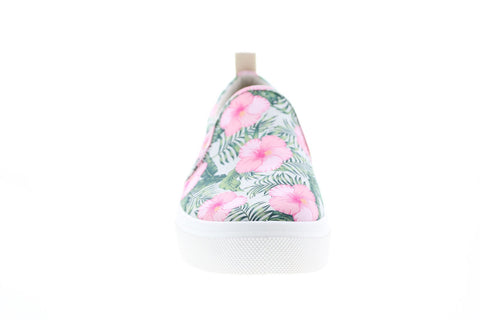 Skechers Poppy Tropic'Gal 155318 Womens Green Canvas Lifestyle Sneakers Shoes