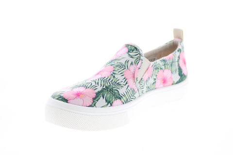 Skechers Poppy Tropic'Gal 155318 Womens Green Canvas Lifestyle Sneakers Shoes