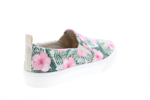 Skechers Poppy Tropic'Gal 155318 Womens Green Canvas Lifestyle Sneakers Shoes