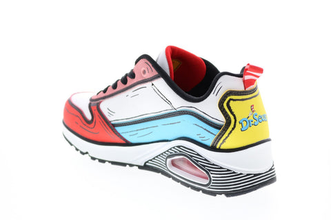 Skechers Uno Jump And Kicks Womens White Red Collaboration Sneakers Shoes
