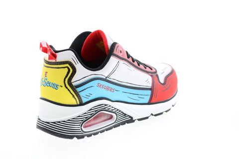 Skechers Uno Jump And Kicks Womens White Red Collaboration Sneakers Shoes