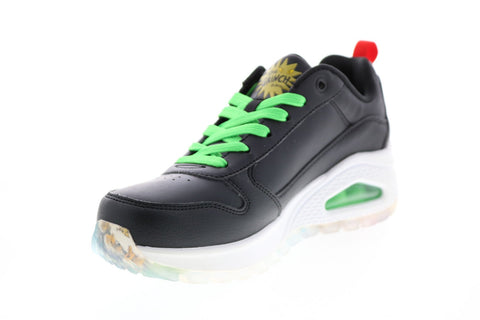 Skechers Uno Rugged You're A Mean One Womens Black Collaboration Sneakers Shoes