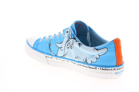 Skechers V'Lites 2 Don't Give Up 155329 Womens Blue Collaboration Sneakers Shoes