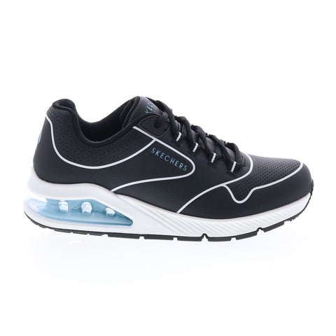 Skechers Uno 2 Pathway 155539 Womens Black Lifestyle Sneakers Shoes