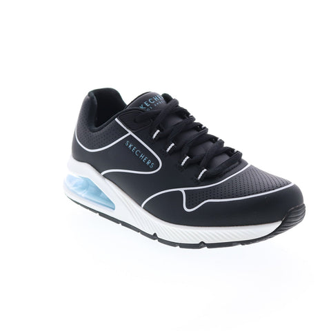 Skechers Uno 2 Pathway 155539 Womens Black Lifestyle Sneakers Shoes