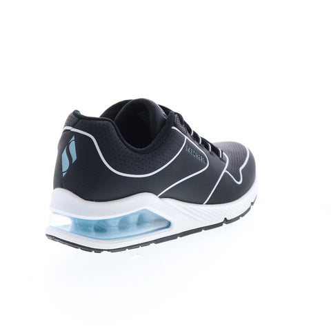 Skechers Uno 2 Pathway 155539 Womens Black Lifestyle Sneakers Shoes