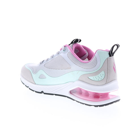 Skechers Uno 2 Runabout 155638 Womens Gray Canvas Lifestyle Sneakers Shoes