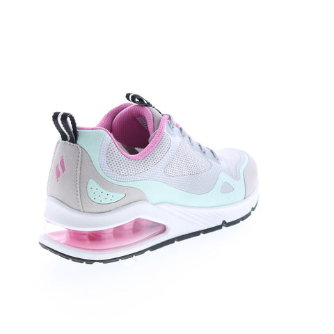 Skechers Uno 2 Runabout 155638 Womens Gray Canvas Lifestyle Sneakers Shoes