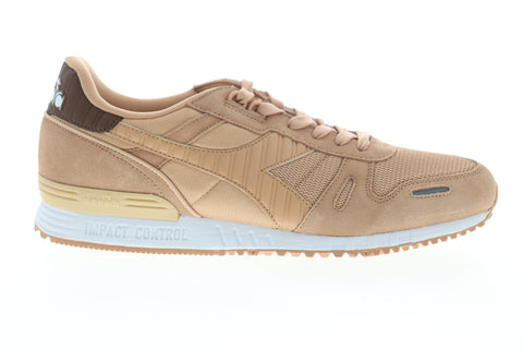 Diadora Titan II 158623-50045 Mens Beige Tan Suede Lifestyle Sneakers Shoes