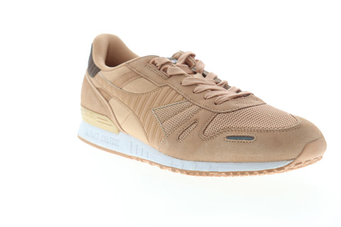 Diadora Titan II 158623-50045 Mens Beige Tan Suede Lifestyle Sneakers Shoes