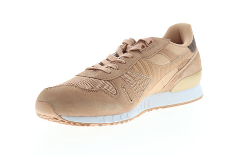 Diadora Titan II 158623-50045 Mens Beige Tan Suede Lifestyle Sneakers Shoes