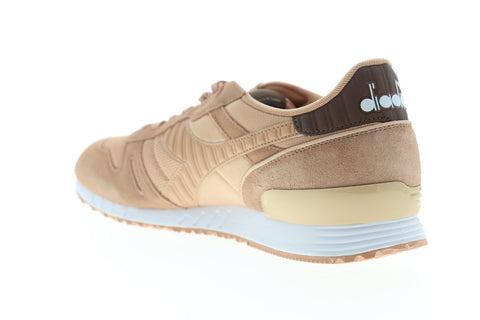 Diadora Titan II 158623-50045 Mens Beige Tan Suede Lifestyle Sneakers Shoes