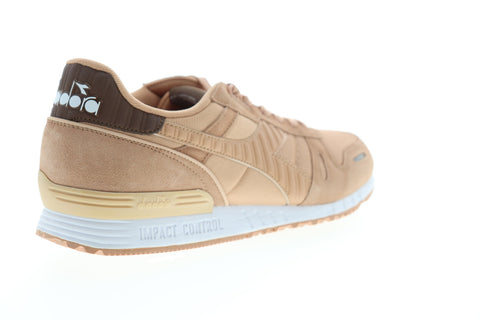 Diadora Titan II 158623-50045 Mens Beige Tan Suede Lifestyle Sneakers Shoes