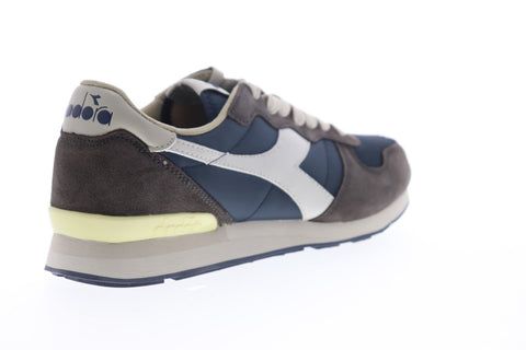 Diadora Camaro 159886-C5603 Mens Gray Suede Lace Up Low Top Sneakers Shoes