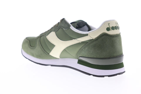 Diadora Camaro 159886-C6307 Mens Green Suede Lace Up Low Top Sneakers Shoes