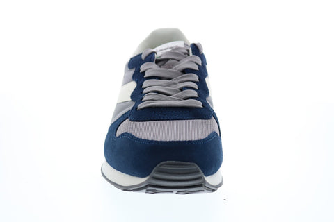 Diadora Camaro 159886-C8236 Mens Blue Suede Lace Up Lifestyle Sneakers Shoes