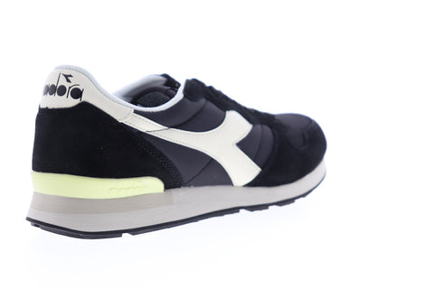 Diadora Camaro 159886-C2609 Mens Black Suede Lace Up Lifestyle Sneakers Shoes