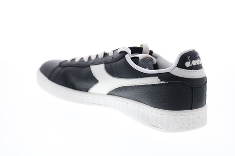 Diadora Game L Low Waxed 160821-C1092 Mens Black Lifestyle Sneakers Shoes
