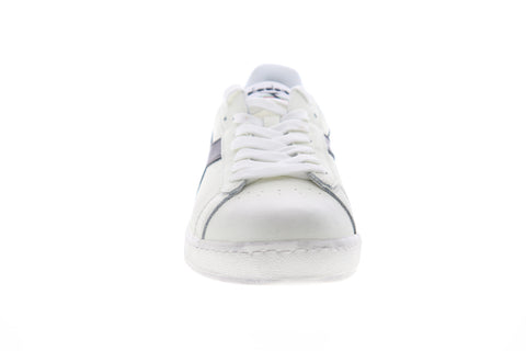 Diadora Game L Low Waxed 160821-C0351 Mens White Lifestyle Sneakers Shoes