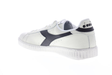 Diadora Game L Low Waxed 160821-C0351 Mens White Lifestyle Sneakers Shoes