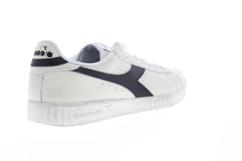 Diadora Game L Low Waxed 160821-C0351 Mens White Lifestyle Sneakers Shoes
