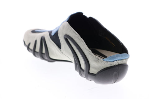 Ecco Spark 16203-52533 Womens Gray Suede Slip On Clogs Slippers Shoes