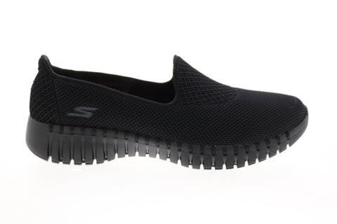 Skechers GoWalk Smart 16700 Womens Black Canvas Athletic Walking Shoes