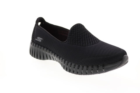 Skechers GoWalk Smart 16700 Womens Black Canvas Athletic Walking Shoes