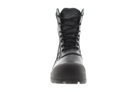 Condor 8 Steel Toe Work Boot 168005 Mens Black Leather Safety Boots Shoes