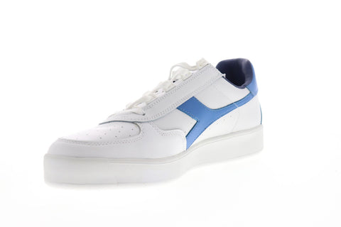 Diadora B. Elite 170595-C6621 Mens White Leather Low Top Sneakers Shoes