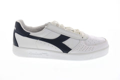 Diadora B.Elite 170595-C5943 Mens White Casual Low Top Lifestyle Sneakers Shoes