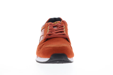 Diadora I.C 4000 Premium 170945-40060 Mens Orange Suede Low Top Sneakers Shoes
