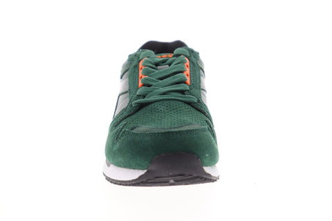 Diadora I.C 4000 Premium 170945-70156 Mens Green Suede Low Top Sneakers Shoes
