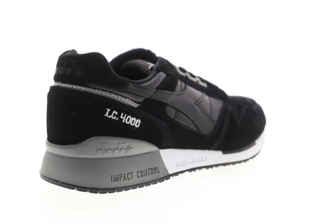 Diadora I.C 4000 Premium 170945-C0787 Mens Black Low Top Sneakers Shoes