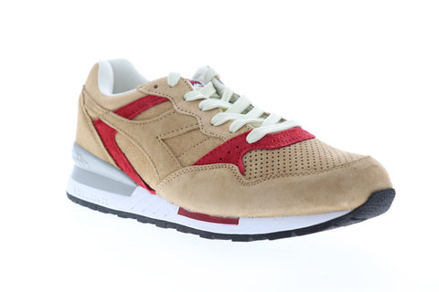 Diadora Intrepid Premium 170957-25061 Mens Beige Low Top Sneakers Shoes