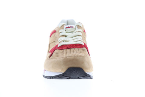 Diadora Intrepid Premium 170957-25061 Mens Beige Low Top Sneakers Shoes