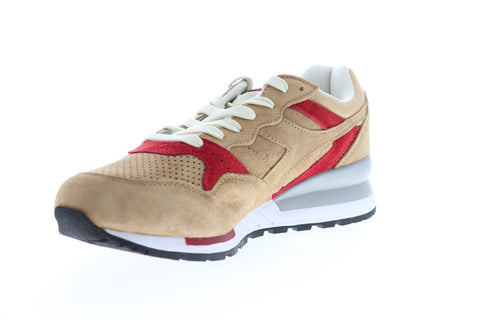 Diadora Intrepid Premium 170957-25061 Mens Beige Low Top Sneakers Shoes