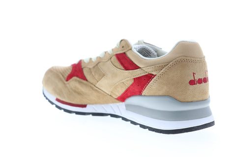 Diadora Intrepid Premium 170957-25061 Mens Beige Low Top Sneakers Shoes