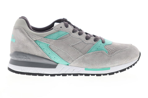 Diadora Intrepid Premium 170957-75072 Mens Gray Suede Low Top Sneakers Shoes